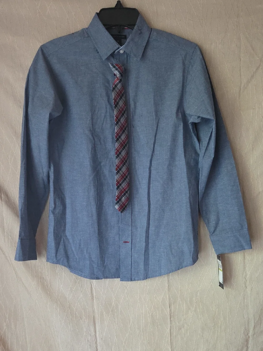 Boy's‎ Blue Button-Down Shirt - Classic Long Sleeve